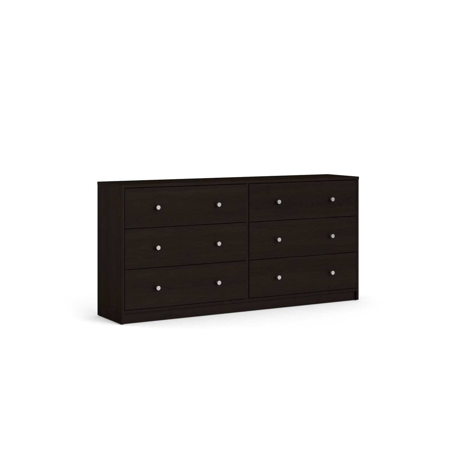 Studio 6 Drawer Double Dresser, Coffee