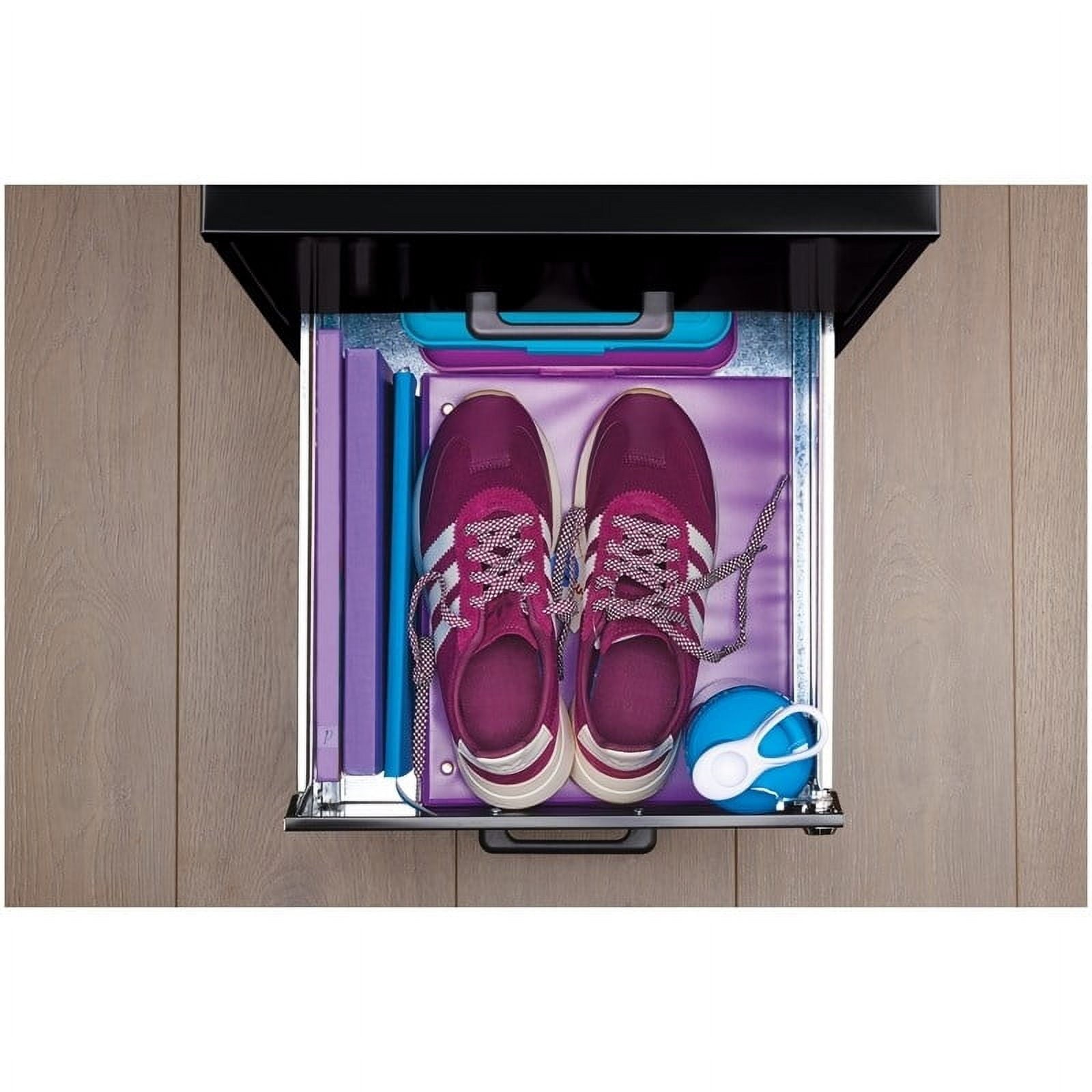 Scranton 3 Drawer Letter File Cabinet in Black