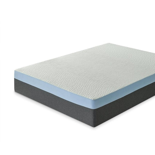 Green Tea Pressure Relief 13 Inch Medium Smooth Top California King Gel Memory Foam Mattress