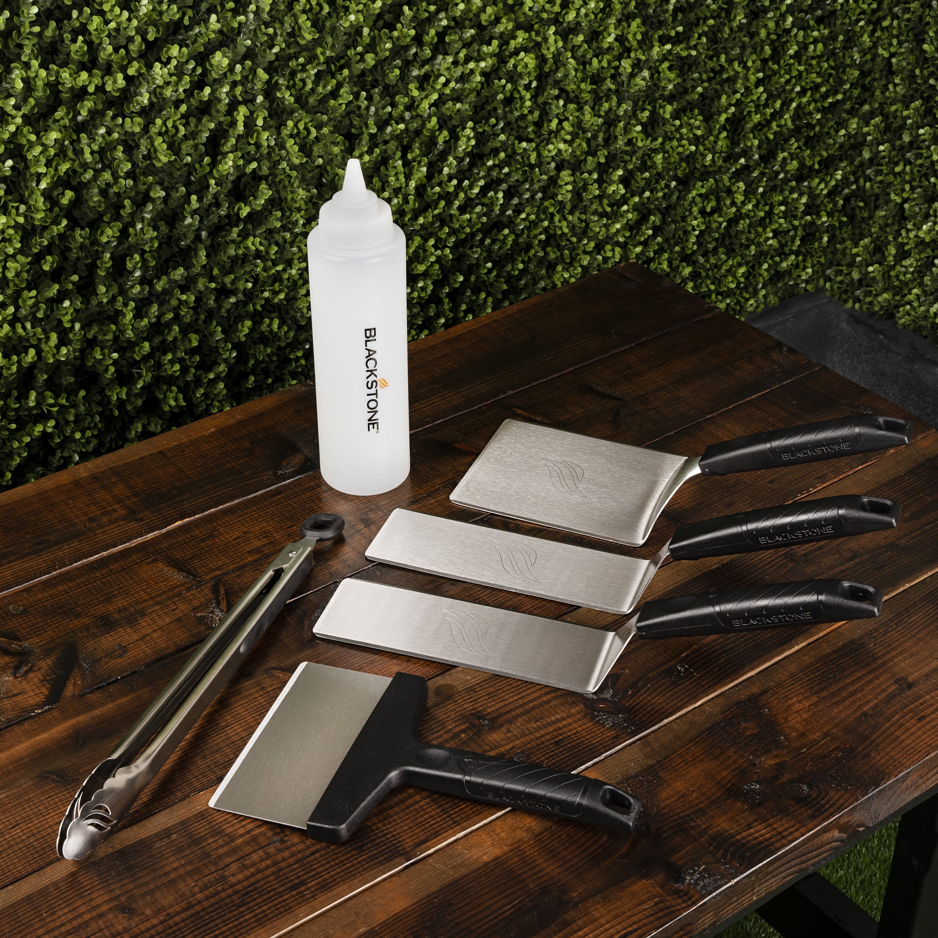 Blackstone Deluxe Stainless Steel 6-Piece Spatula Griddle Set