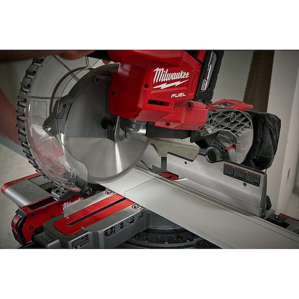 M18 FUEL 18V Lithium-Ion Brushless Cordless 10 in. Dual Bevel Sliding Compound Miter Saw Kit with Miter Saw Stand