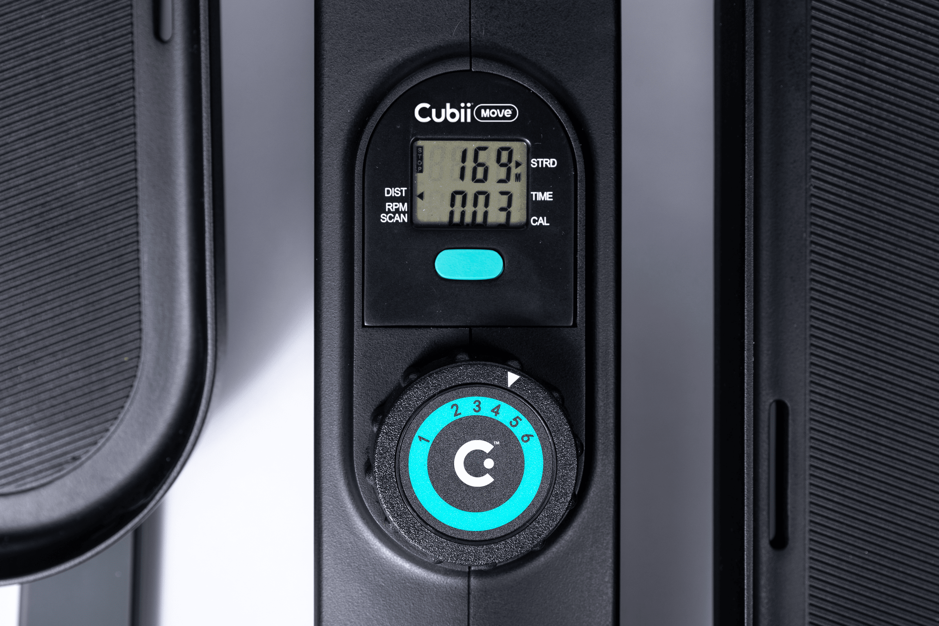 Cubii Move - Compact Seated Under Desk Elliptical Trainer, 6 Adjustable Magnetic Resistance Levels