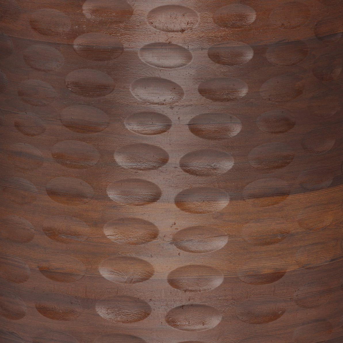 Simpli Home Boyd 13 inch Wide Round Contemporary Wooden Accent Table in White Wash