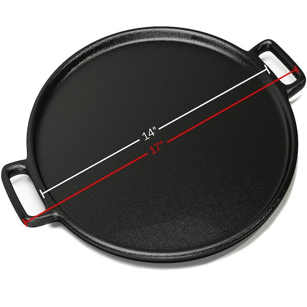 14 in. Cast Iron Pizza Pan