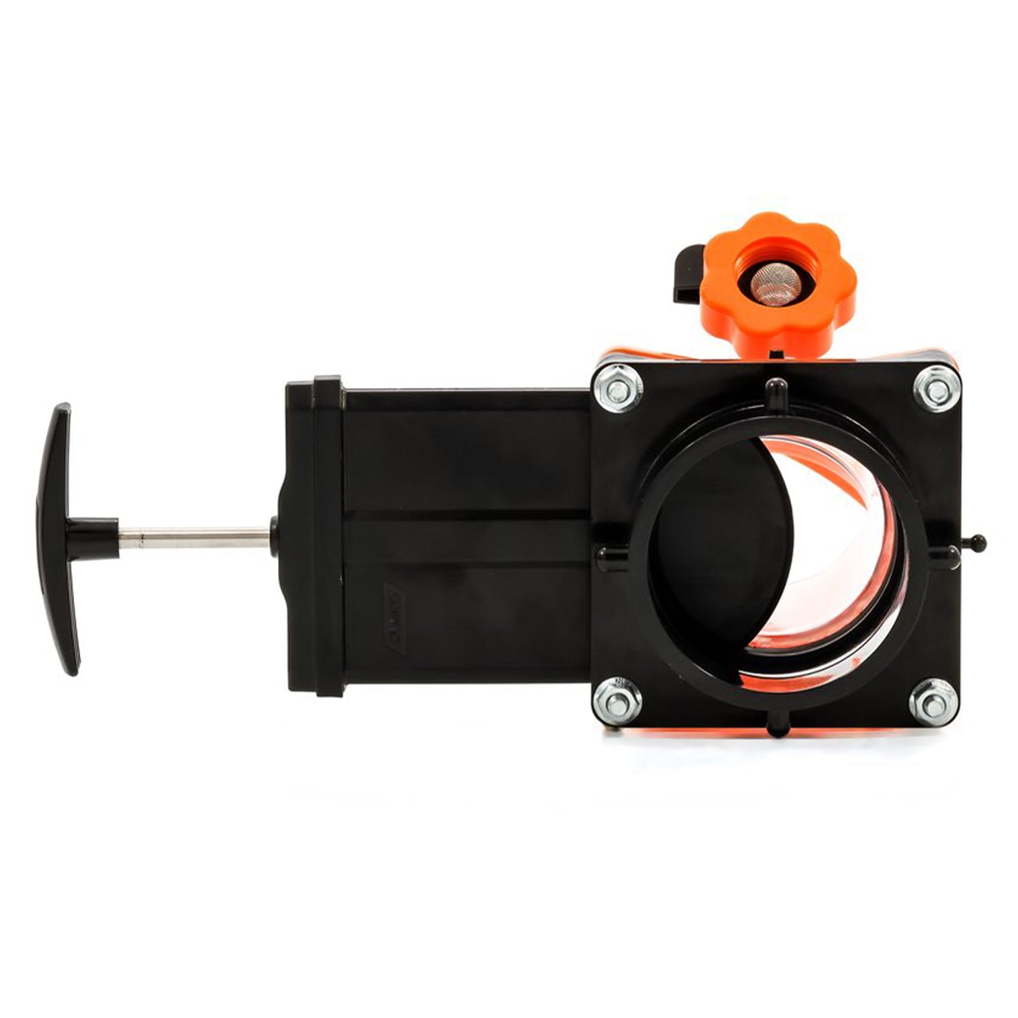 Camco Rhino Blaster Pro Clear Elbow Holding Tank Rinser with Gate Valve