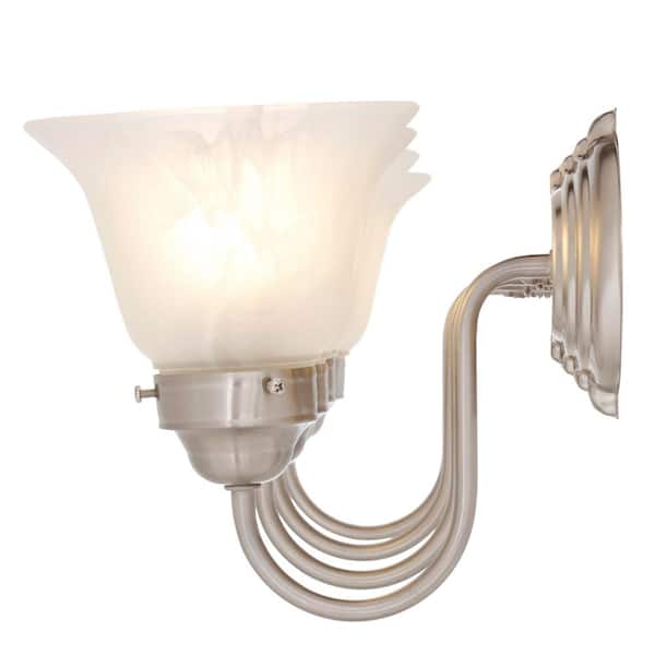 4-Light Brushed Nickel Bath Light