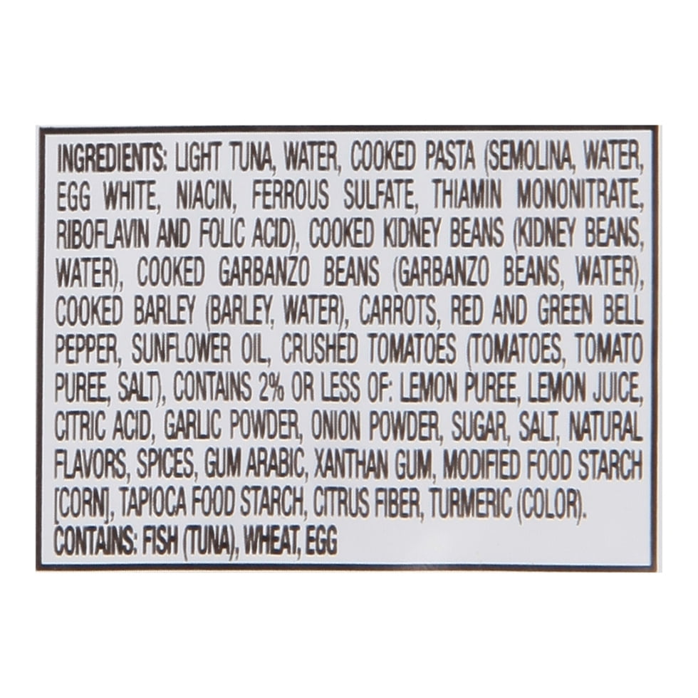 StarKist Smart Bowls Tuna, Pasta and Beans, Zesty Lemon, 4.5 oz Pouch