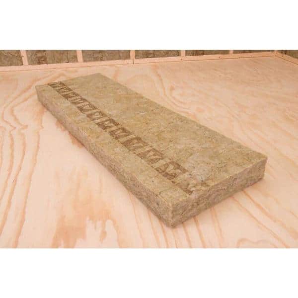 Safe 'n' Sound 3 in. x 16-1/4 in. x 47 in. Soundproofing and Fire Resistant Stone Wool Insulation Batt (65 sqft)