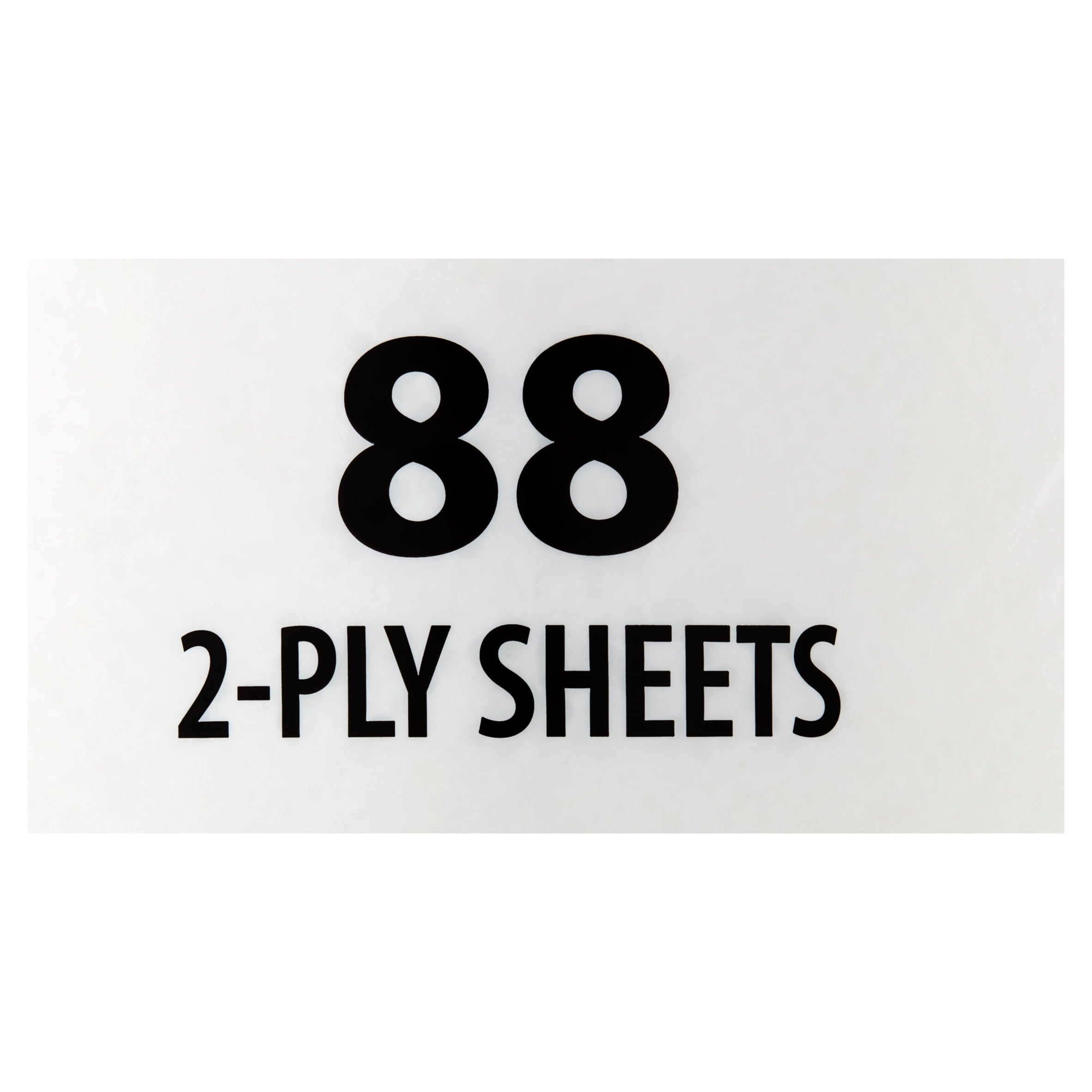 Paper Towels, 1 Roll, 88 Sheets, 2-Ply