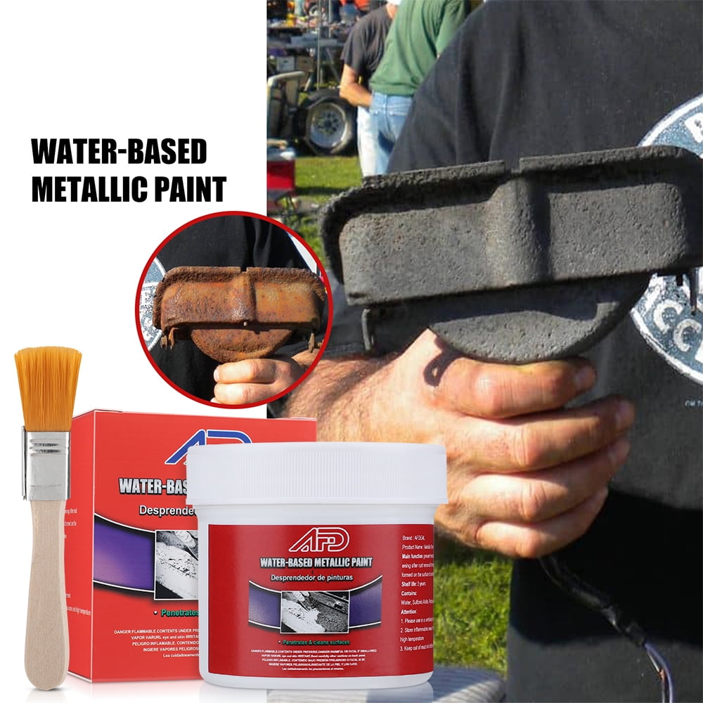 Rayhong Car Primer,Car Rust Remover, Metal Rust Remover Metallic Paint Rainproof, sunscreen and waterproof 100g
