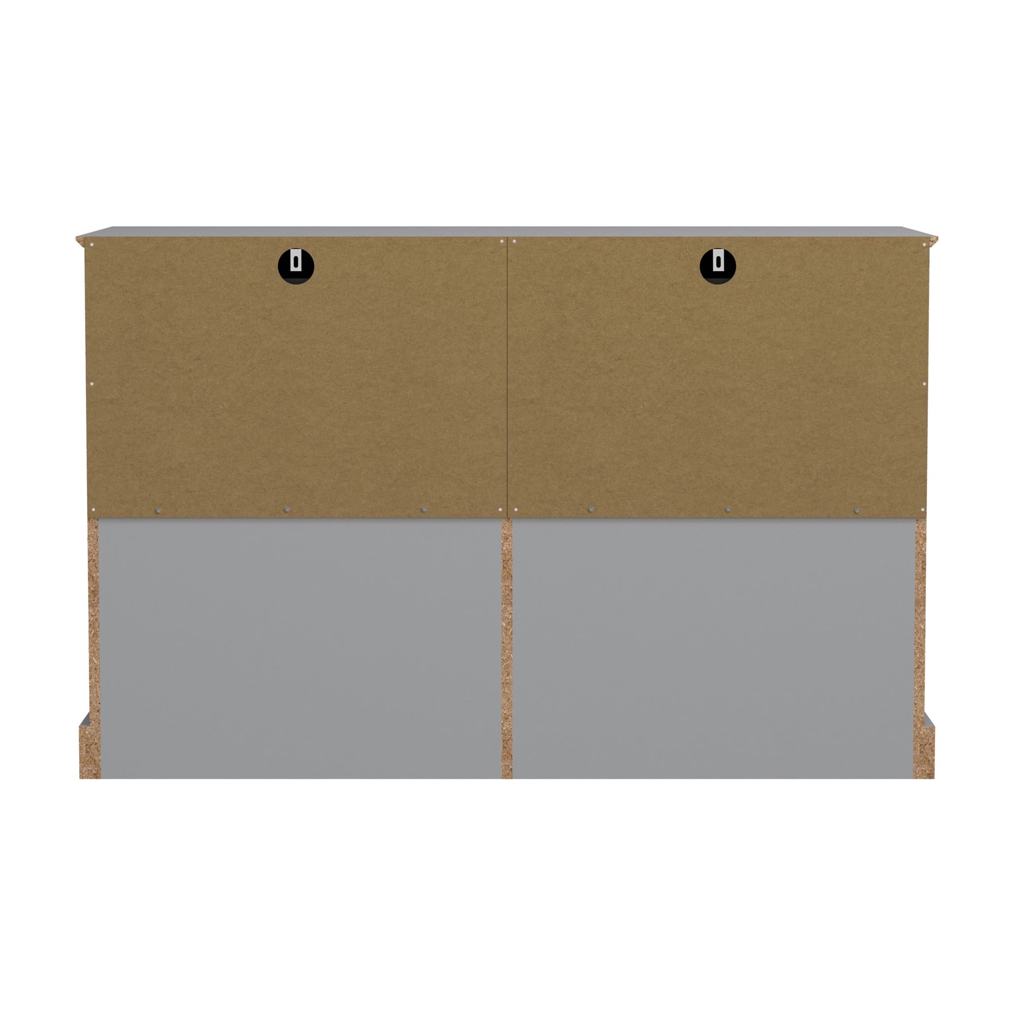 Campbell 6-Drawer Kids Dresser, Gray