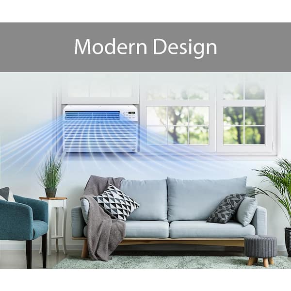 12,000 BTU 115V Window Air Conditioner LW1216ER Cools 550 Sq. Ft. with Remote