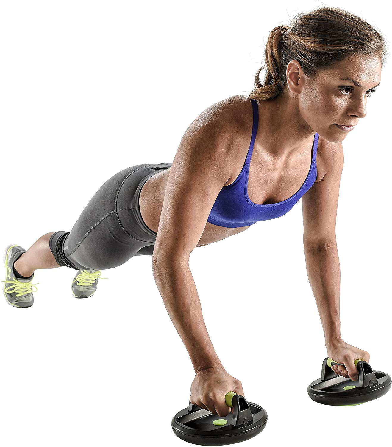 GoFit GF-RPP Pivoting Push-Up Pods, Green