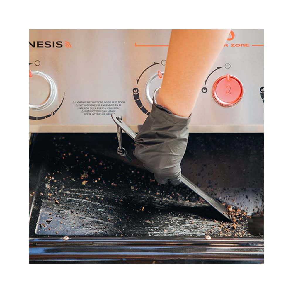 Weber Genesis S-435 4-Burner Natural Gas Grill in Stainless Steel with Side Burner