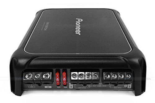Pioneer GM-D9704 Class-FD 4-Channel 1600 Watts Power Bridgeable Amplifier with