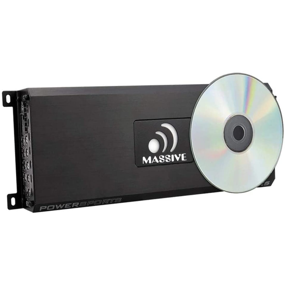 Massive Audio TX5 Trident Series Powersports 120-Watt-RMS X 4 + 300 Watts At 2 Ohms 5-Channel Class AB Marine Amp With Bluetooth