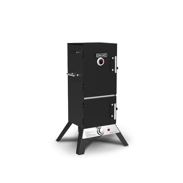 33 in. Vertical Propane Gas Cabinet Smoker