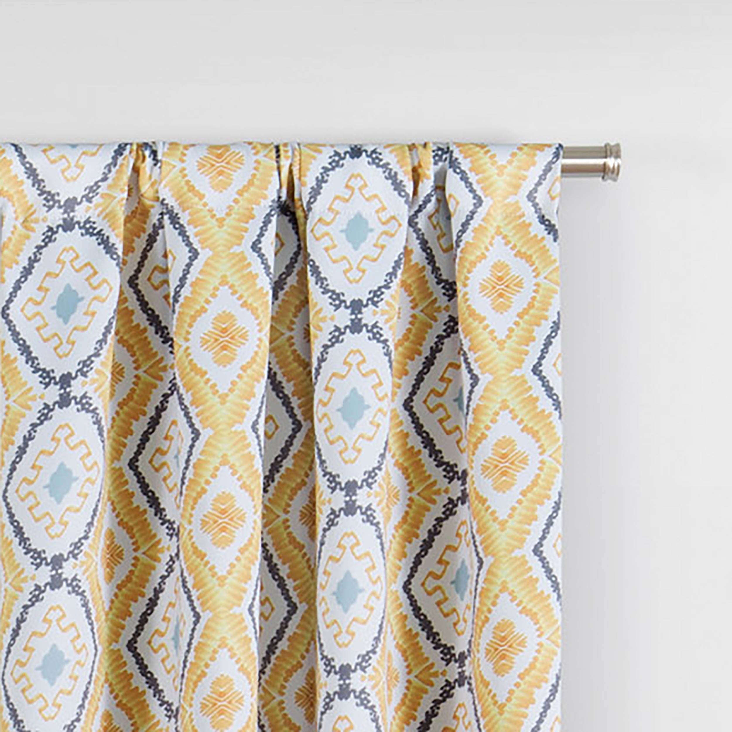 Eclipse Bohemian 1 Piece Damask Blackout Curtain Panel