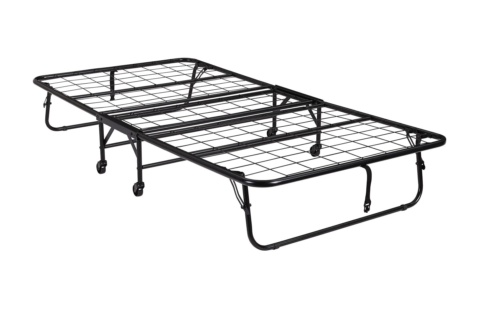 DHP Folding Rollaway Guest Bed with 5 Inch Mattress, Twin