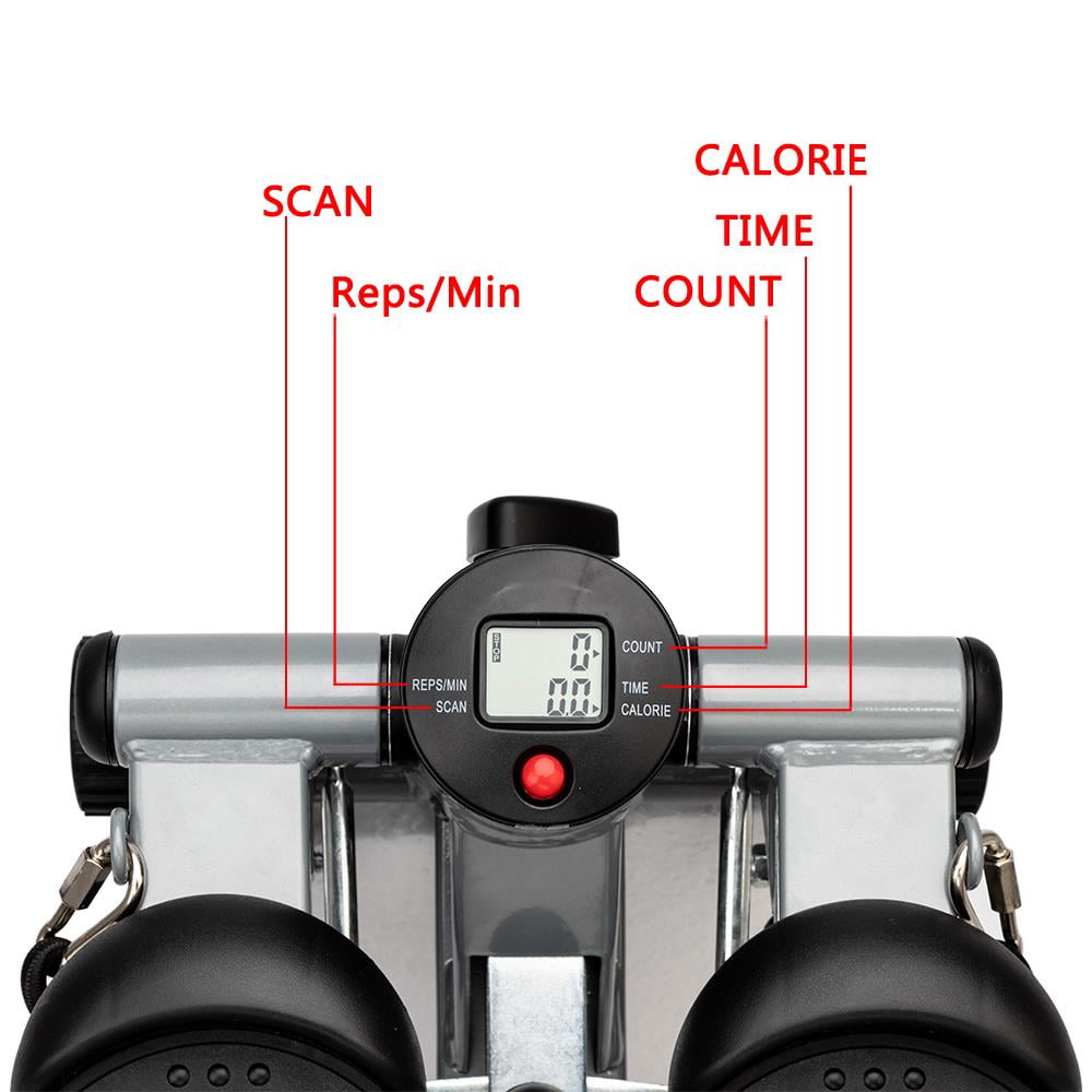 BaytoCare Fitness Mini Stepper with Resistance Bands