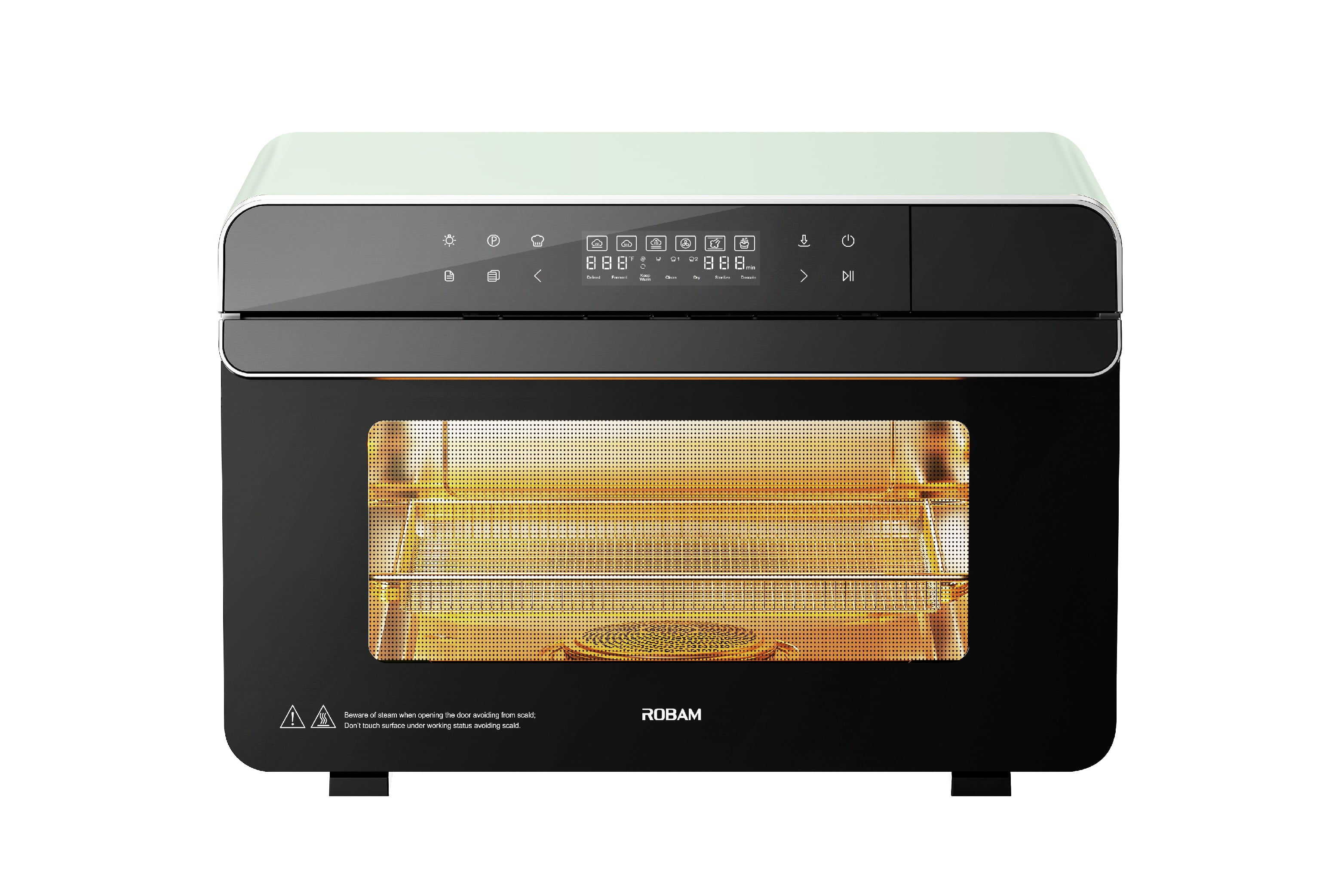 Robam R-Box Green Convection Toaster Oven with Rotisserie (1800-Watt)