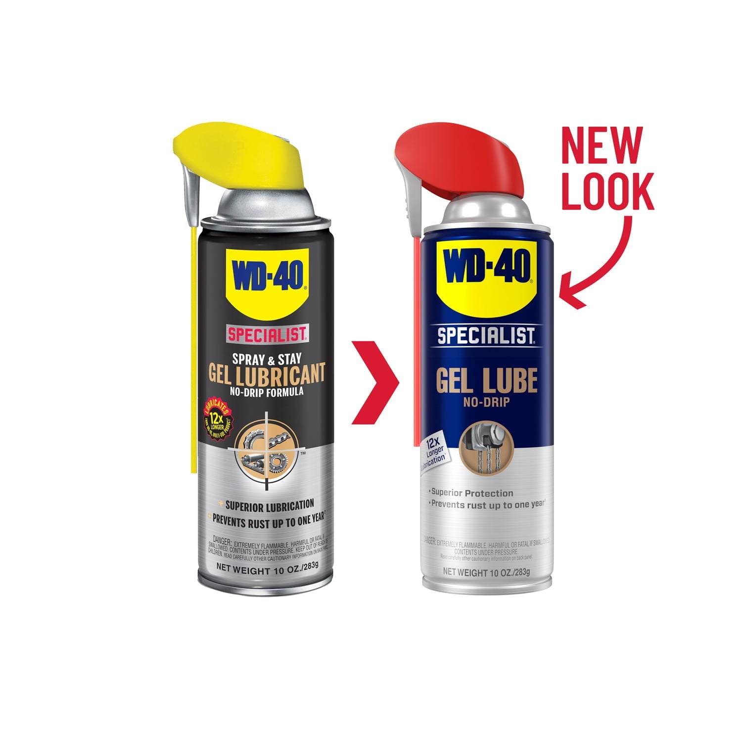 WD-40® Specialist® No-Drip Gel Lubricant, 10 Oz