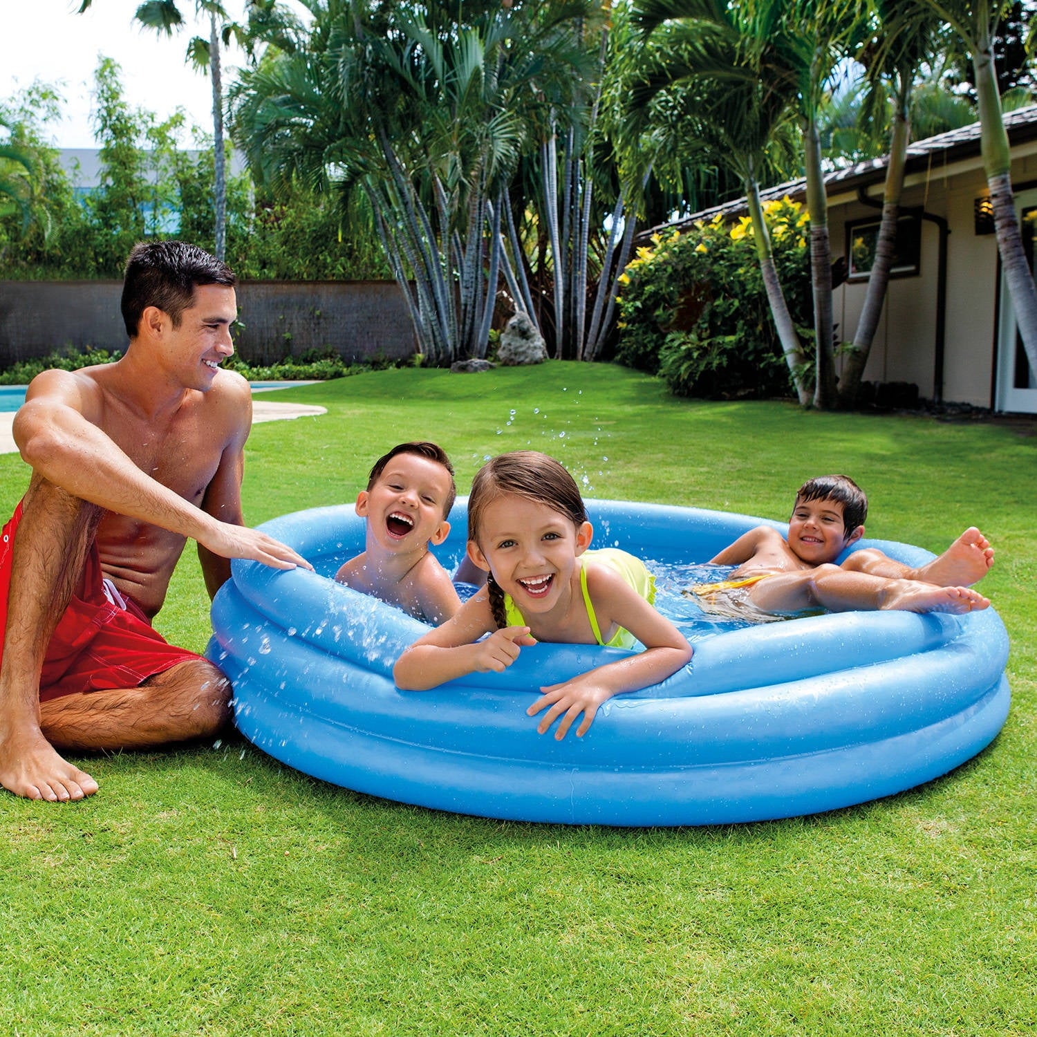 Intex Crystal Blue Inflatable Pool, 58