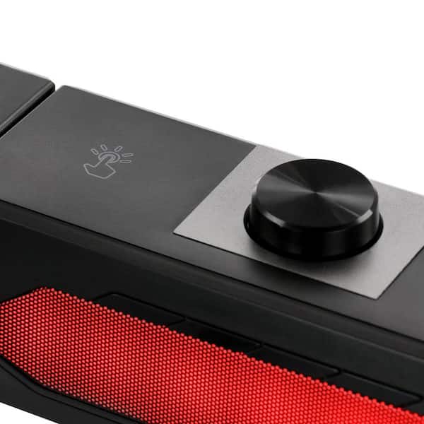 Gaming Dual Soundbar with RGB LED Lights