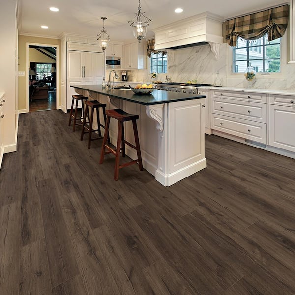 Bel Marin Key Oak 14 mm T x 7.6 in. W Waterproof Laminate Wood Flooring (13.3 sqft/case)