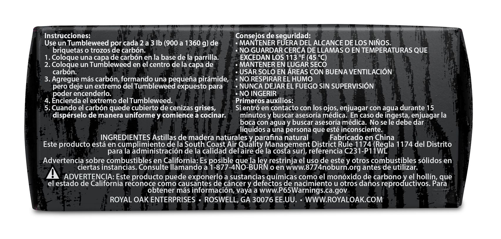 Royal Oak Tumbleweeds Natural Fire Starters 16 pack