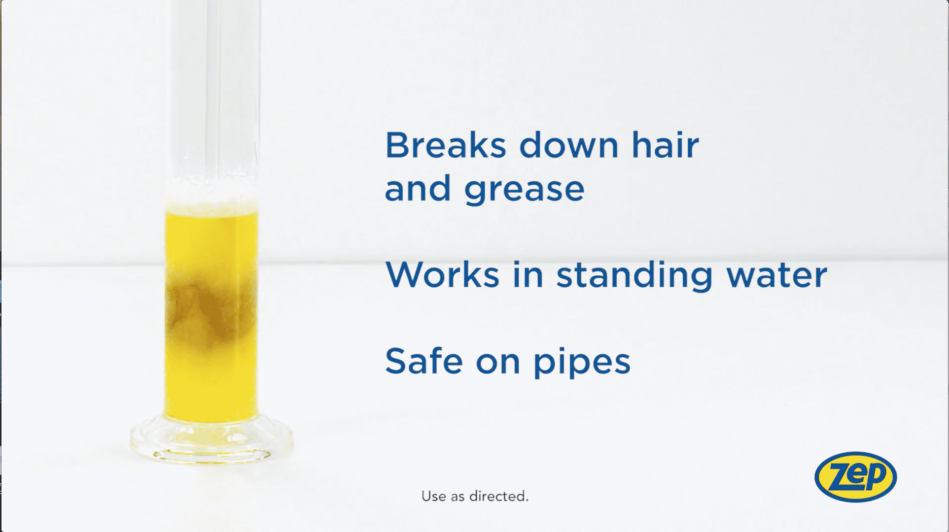 Zep 64 oz. Liquid Heat Gel Industrial Drain Opener Gel