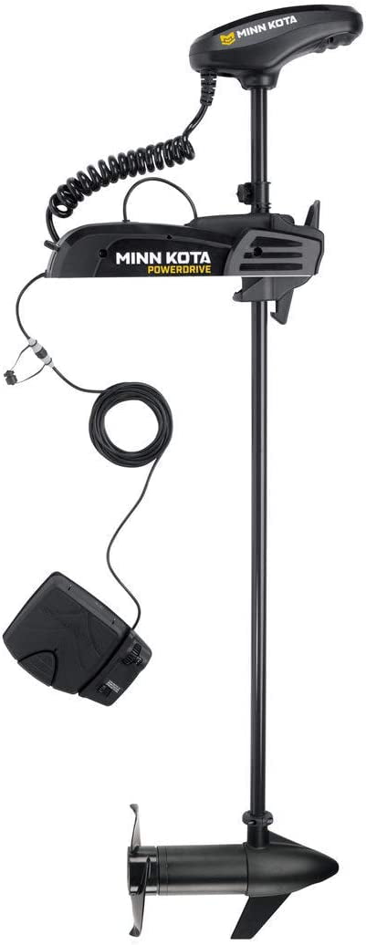 Minn Kota PowerDrive 55 Bow-Mount Trolling Motor, 55 lbs Maximum Thrust, 54 in Shaft Length, 12V - 1358737