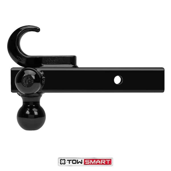 Up to 14,000 lb. 1-7/8 in., 2 in, and 2-5/16 in. Ball Diameters Trailer Tri-Ball Mount with Hook