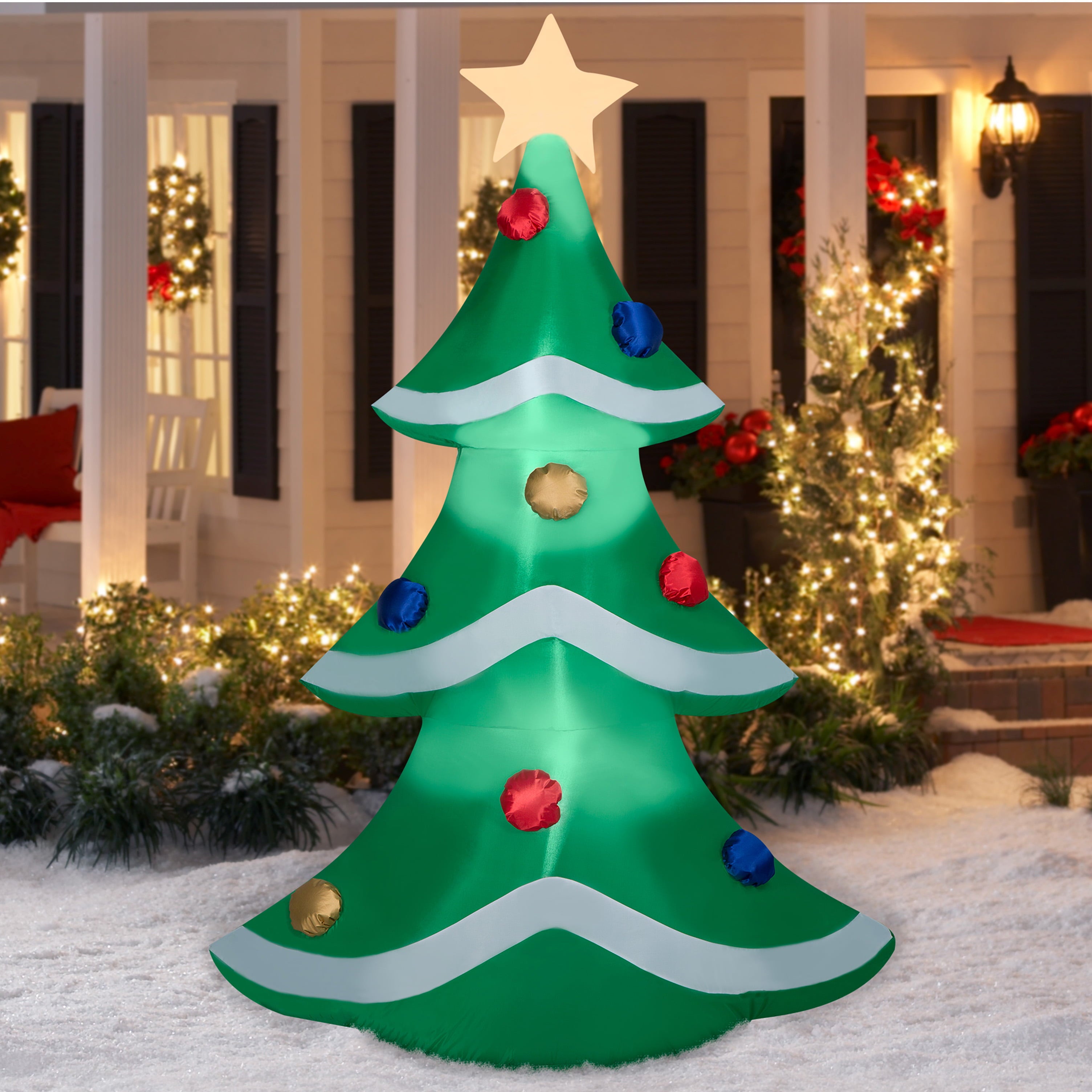 Airblown Inflatables 7 Foot Christmas Tree, by Holiday Time