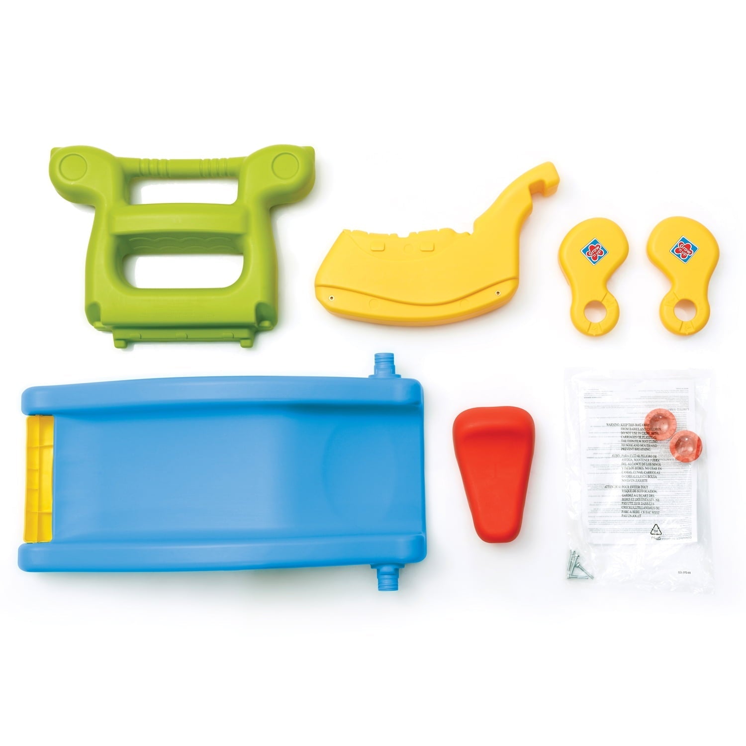 Grow 'N Up Plastic Toddler Slide and Rocker Combo