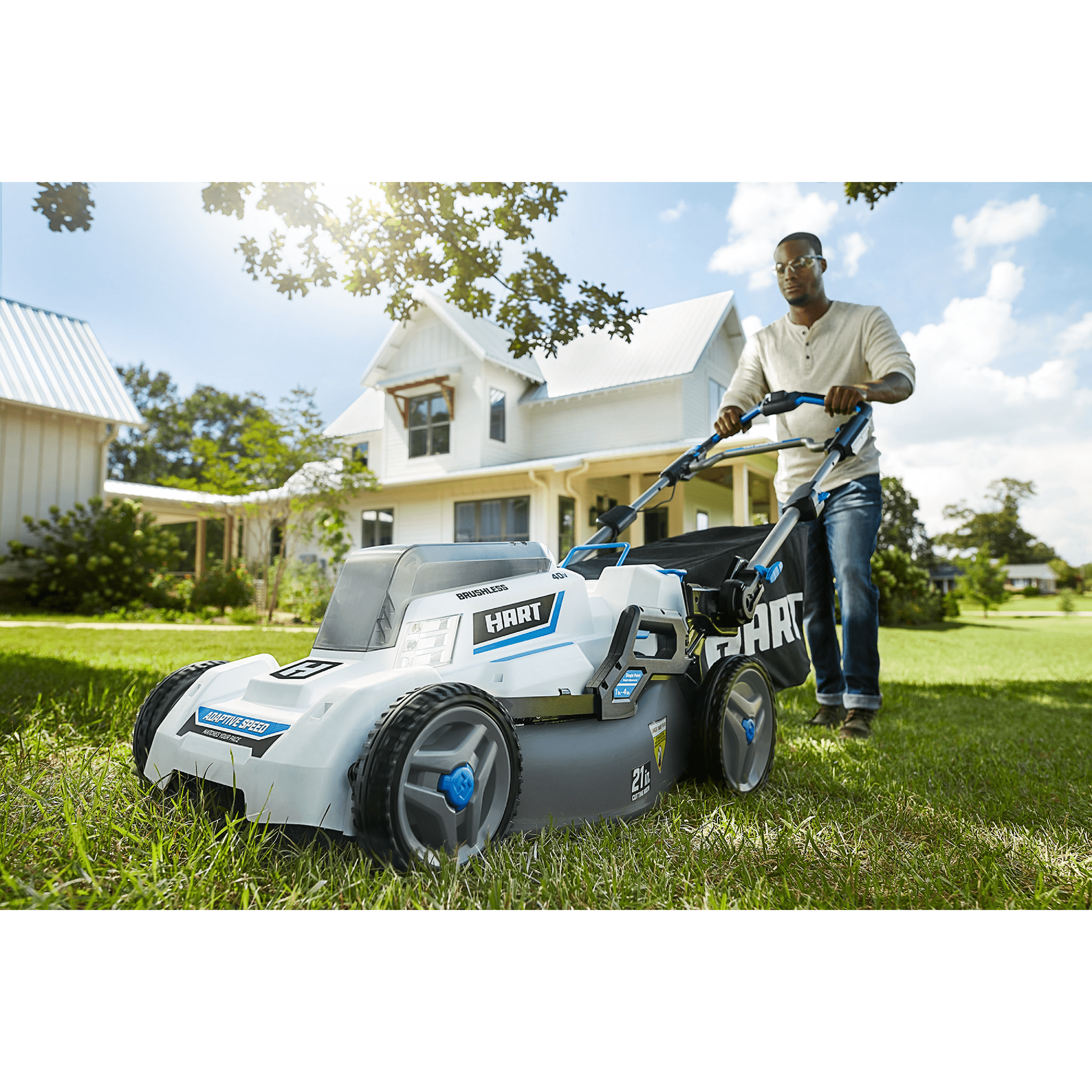 HART 21-inch Replacement Blade for 40-Volt 21-inch Brushless Lawn Mower