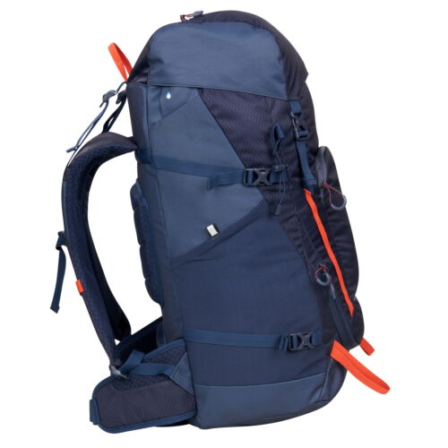Slumberjack Trail Ridge 50 Liter Backpacking Backpack, Blue