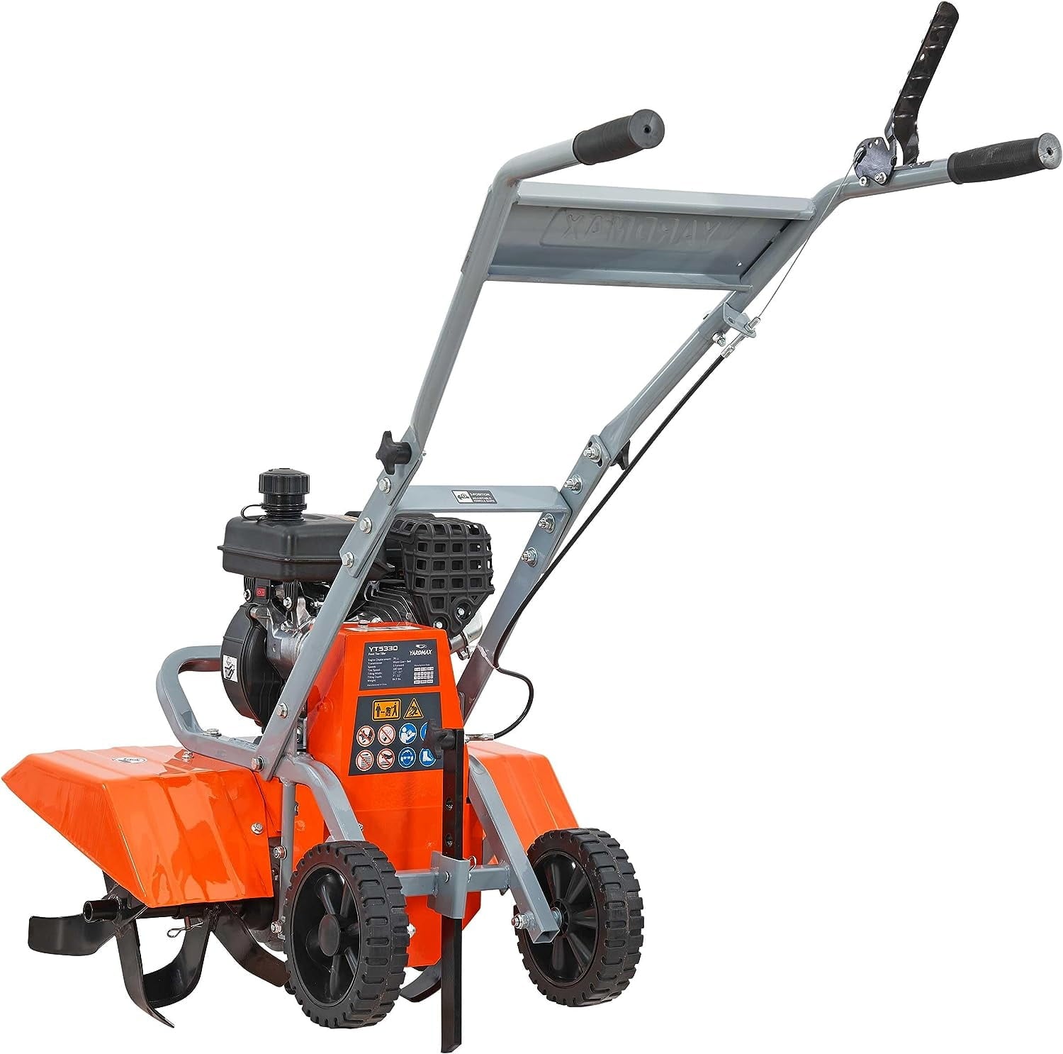 Yardmax Compact Front Tine Tiller 80cc