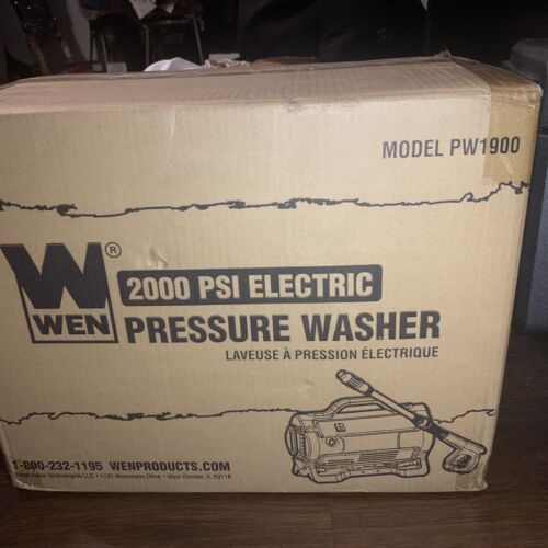 NEW WEN 2000 PSI ELECTRIC Pressure Washer Model PW1900
