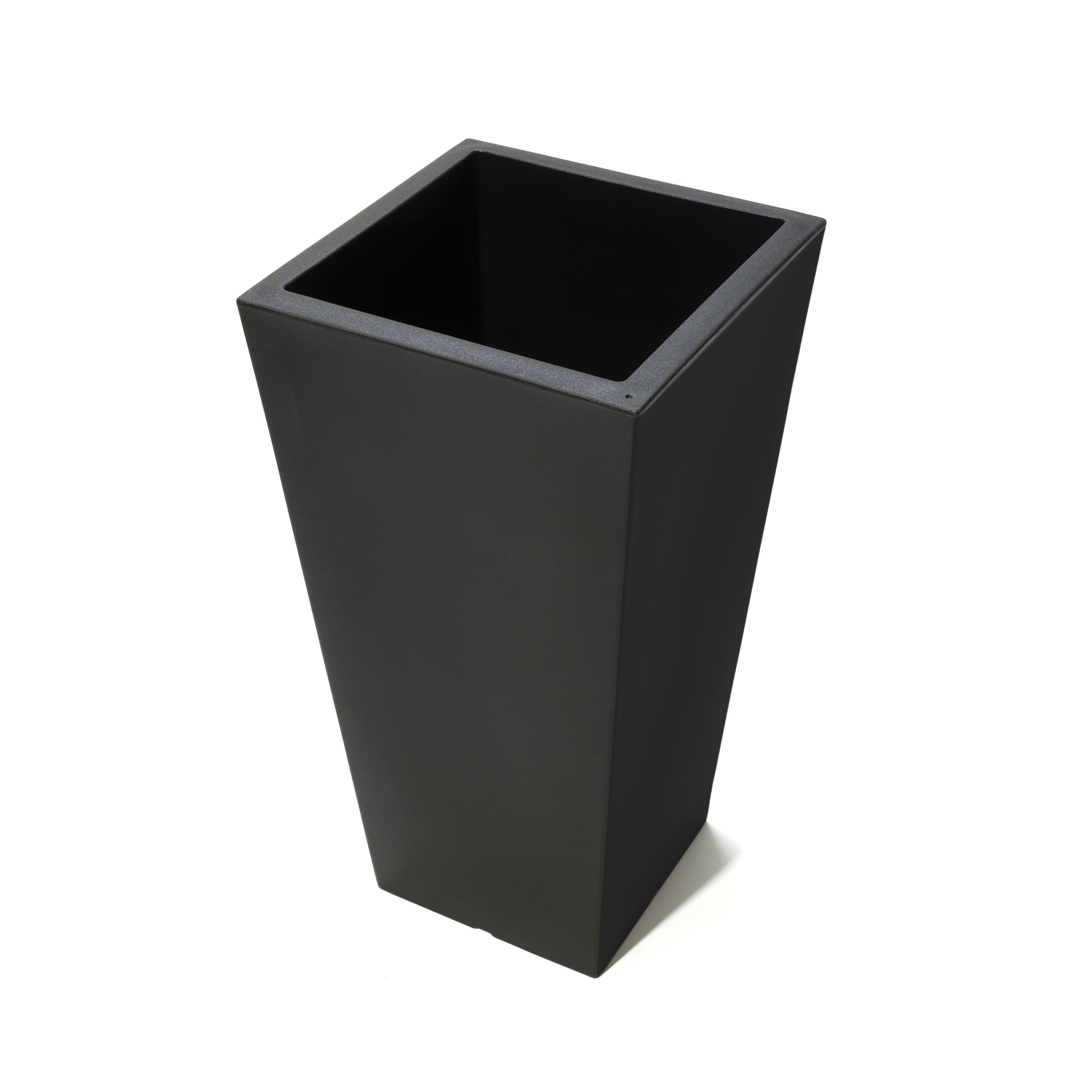 Step2 Tremont 2pk Plastic Black Square Planter 15