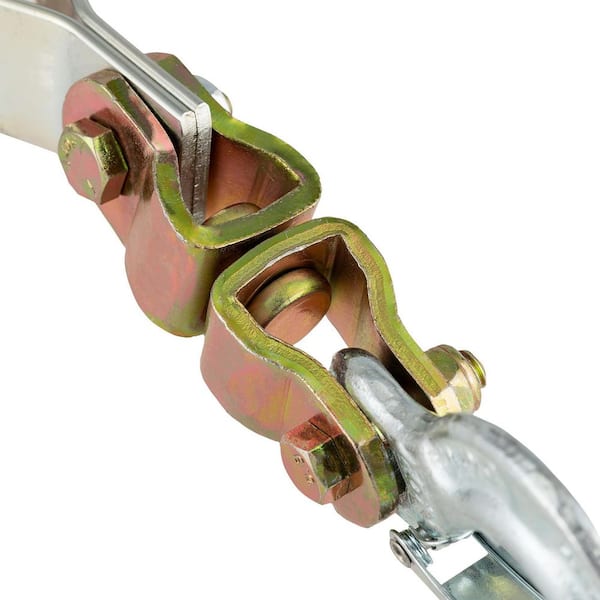 1,500 lb. 3/4-Ton Capacity 10:1 Leverage Rope Puller Come Along Tool Rope Not Included