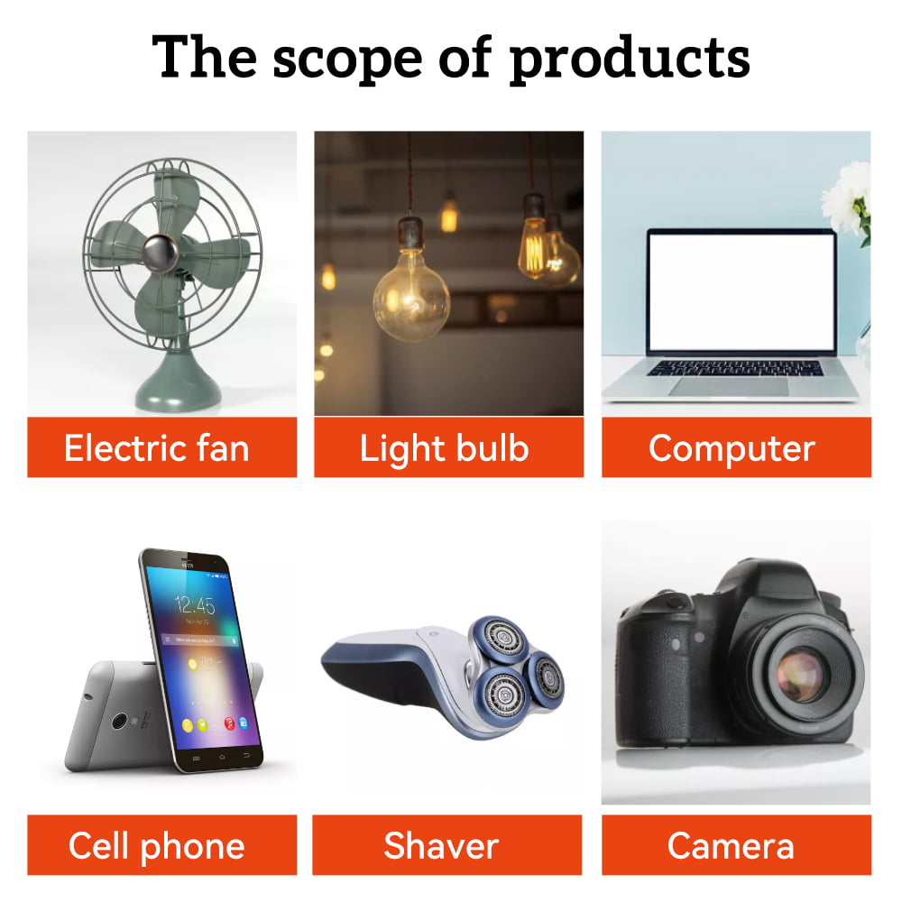 DFITO Car Power Inverter 1000W DC 12V to AC 110V Pure Sine Wave Solar Converter LCD