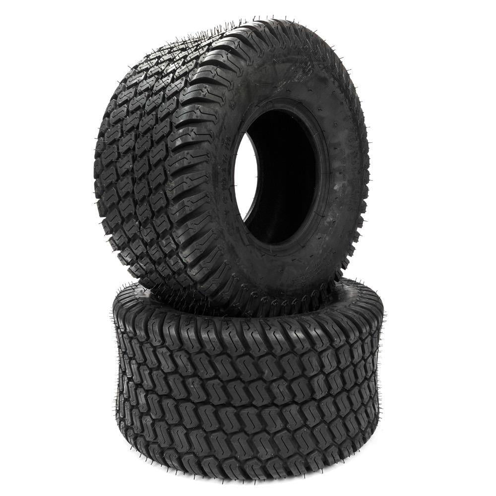 Ktaxon 1 Pair of 18x9.50-8 Lawn Mower Golf Cart Turf Tires P322 4PR Front & Rear 1040LBS