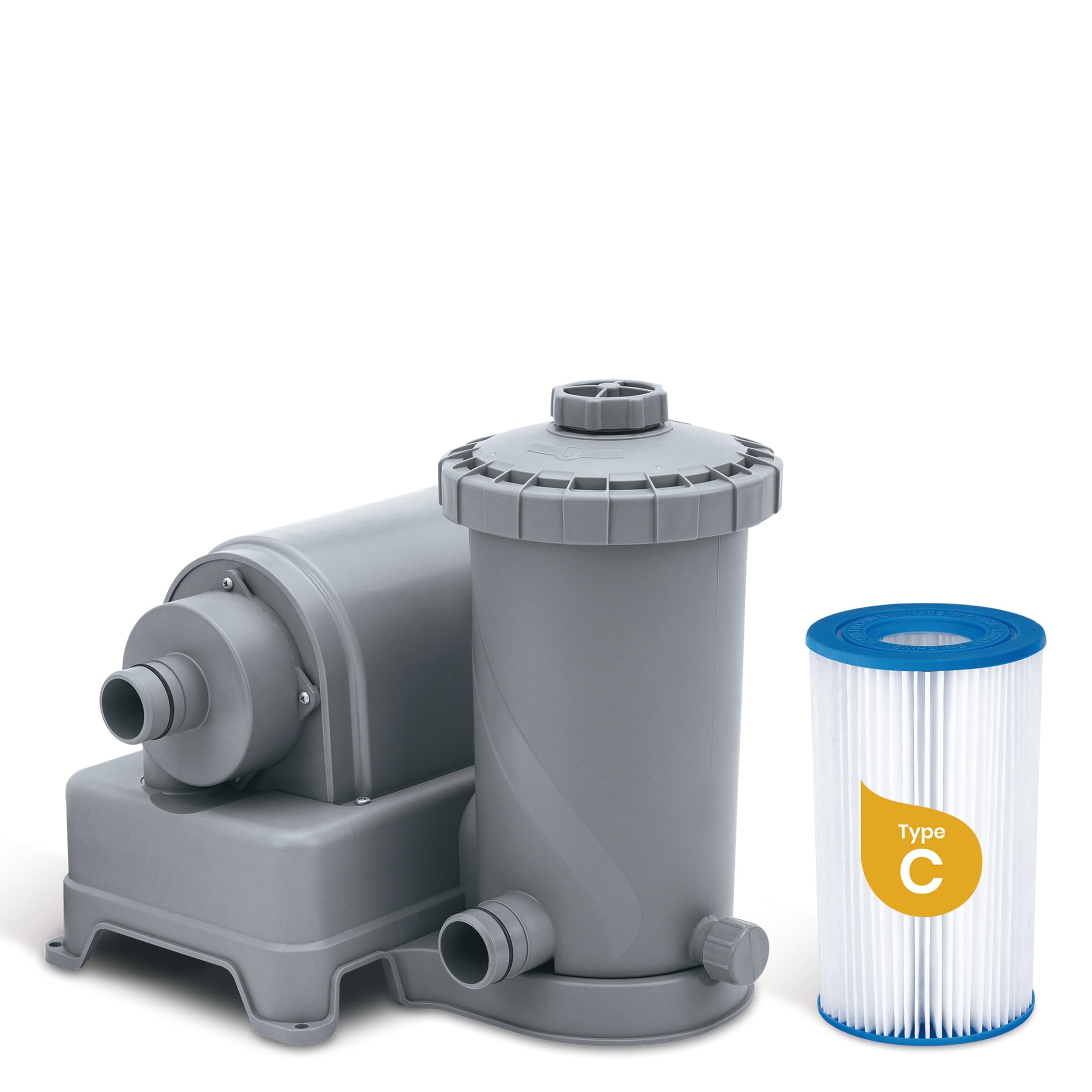 Funsicle 22 ft Oasis Designer Above Ground Frame Swimming Pool, Dark Double Rattan, Round, Age 6 & up