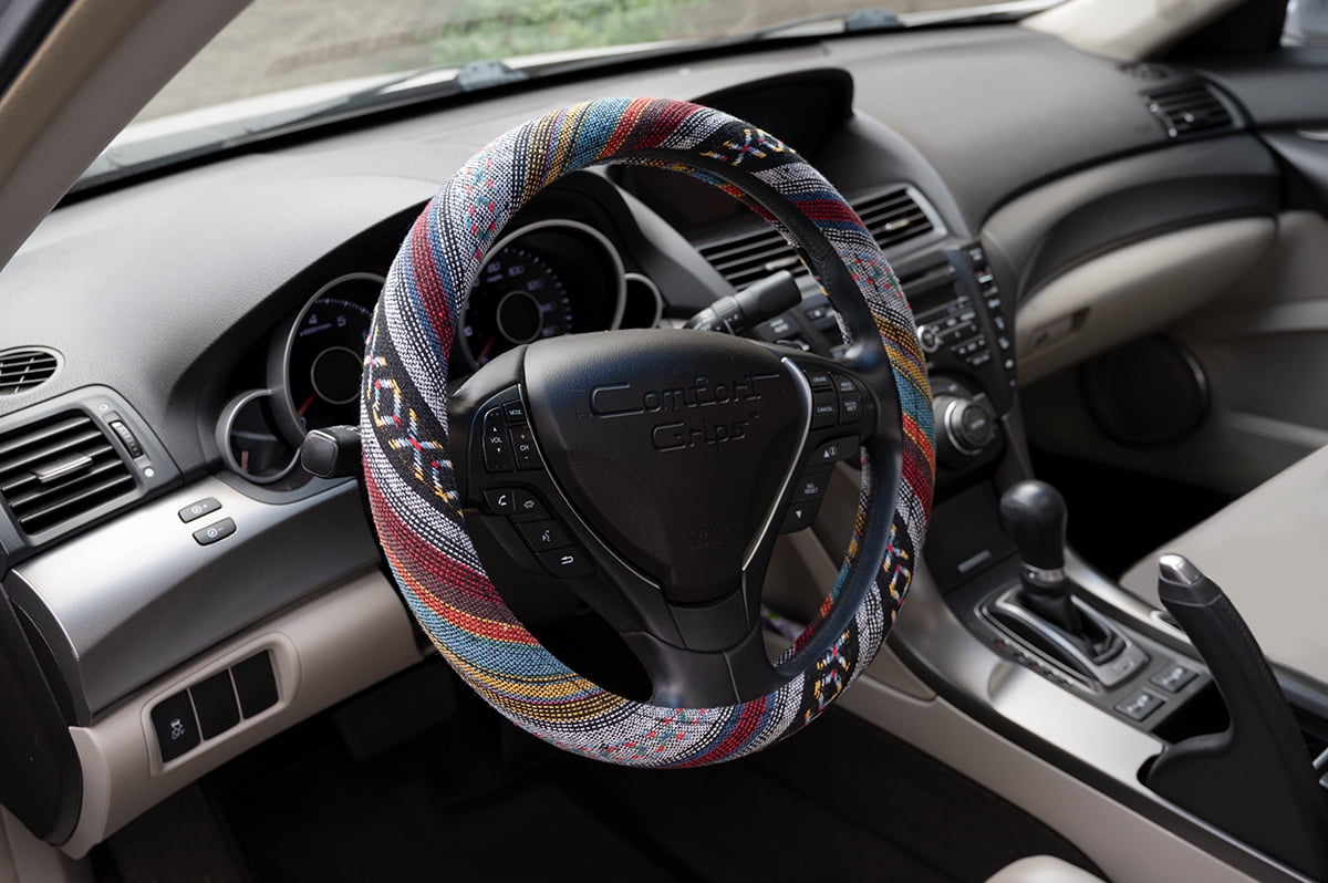 Comfort Grips Steering Wheel Cover - Boho Large (15.5 - 16.4)