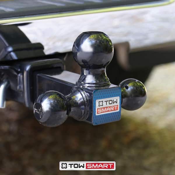 Class 3 Up to 10,000 lb. 1-7/8 in., 2 in, and 2-5/16 in. Ball Diameters TriBall Adjustable Trailer Hitch Ball Mount