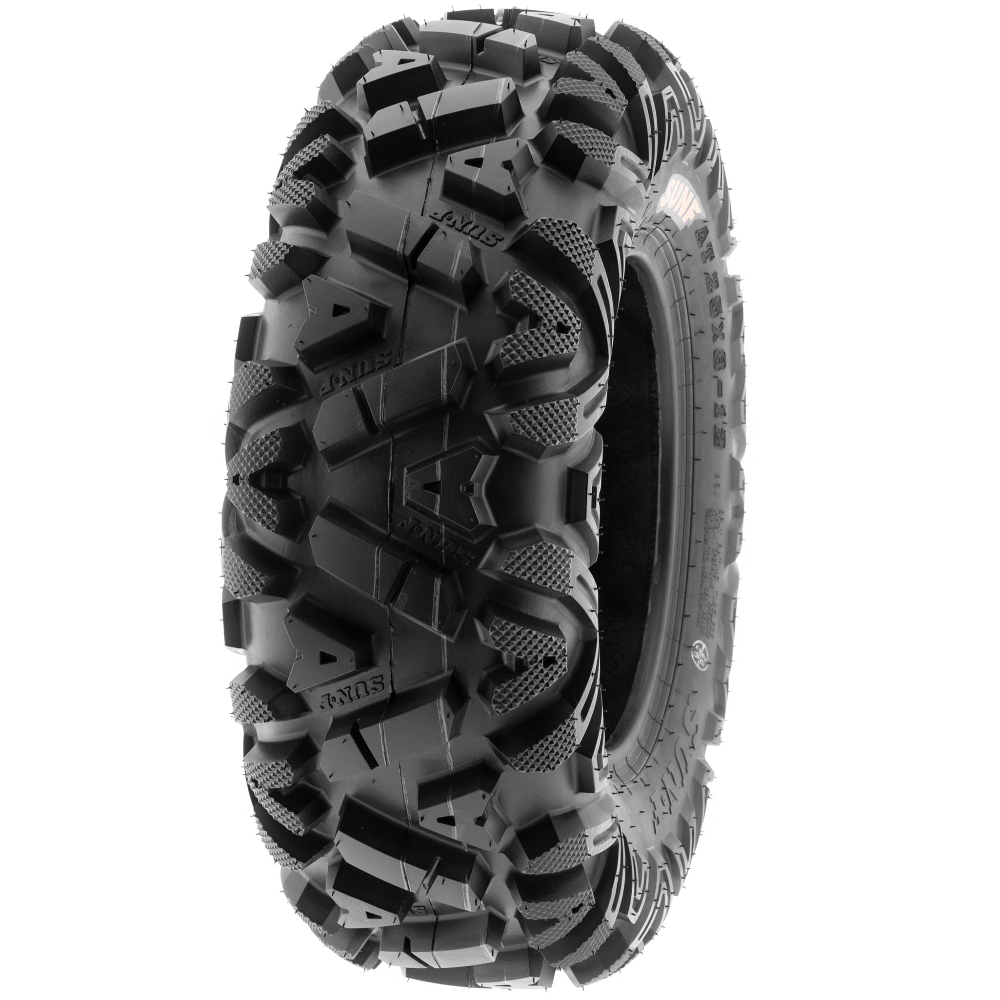SunF All Terrain ATV UTV Tires 26x8-12 & 26x11-12 6 PR A033 (Complete Full Set of 4)