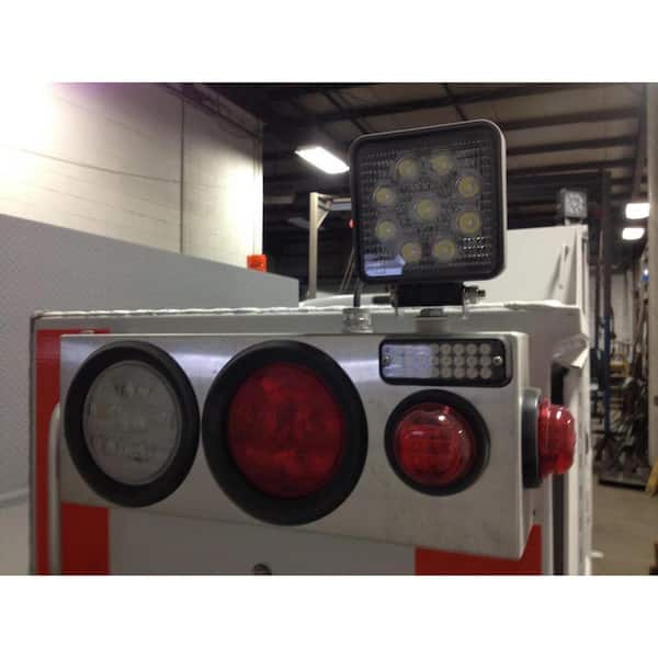 4 in. 5 LED Square Flood Worklight