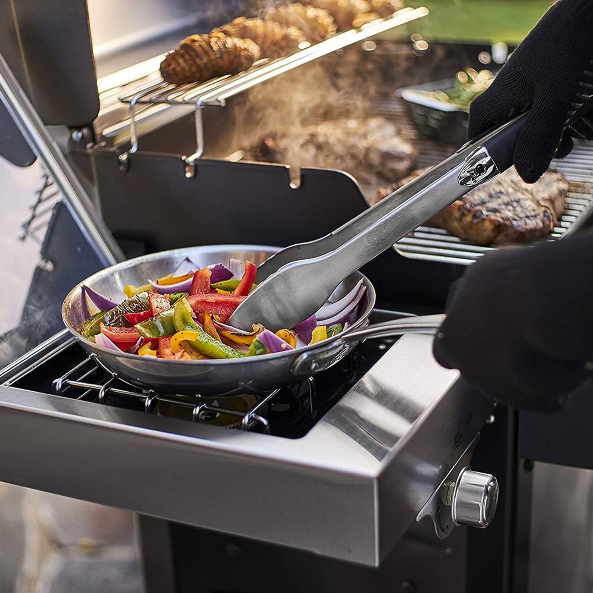 Weber Spirit SP-335 Stainless Steel 3 Burner Liquid Propane Gas Grill