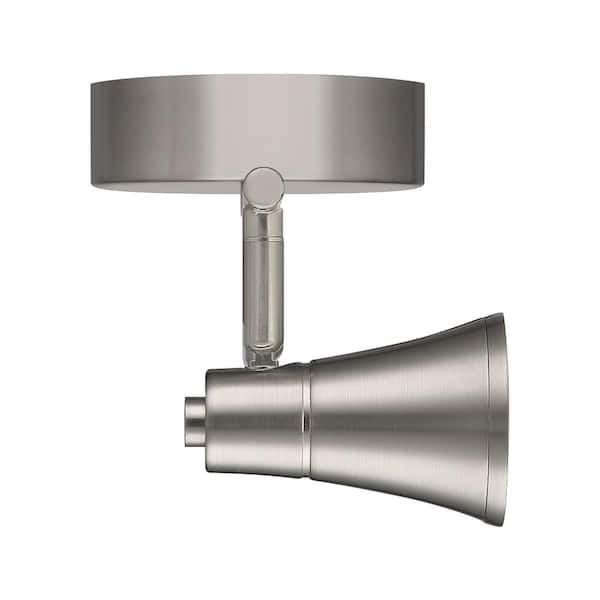 Armstrong 2 ft. 4-Light Brushed Nickel Integrated LED Fixed Track Lighting Kit